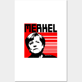 Kanzlerin Angela Merkel 3 Posters and Art